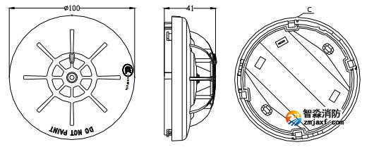 JTW-ZOM-GST9612點型感溫火災探測器