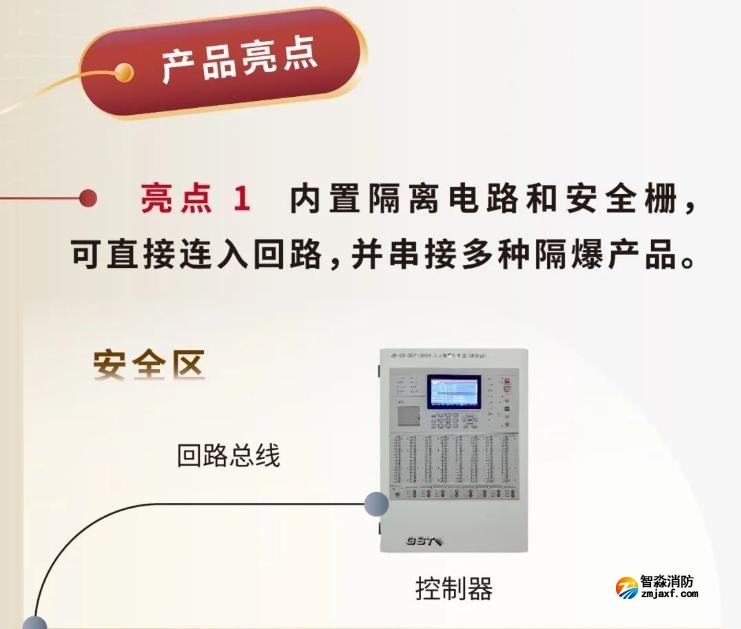 JTY-GM-GSTN9811(Ex)/WIS、GSTN9812(Ex)/WIS海灣隔爆煙感溫感產(chǎn)品亮點