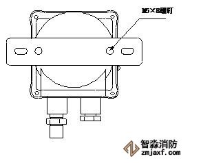  J-SAM-GST9116手動火災報警按鈕壁掛安裝圖2