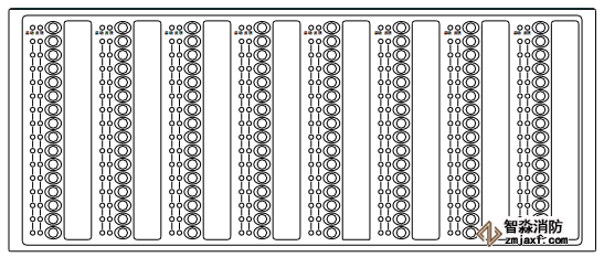 海灣消防H高性能主機手動盤